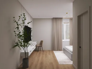 Интерьер спальни  смотреть на Basicdecor