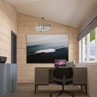 Интерьер кабинета  смотреть на Basicdecor