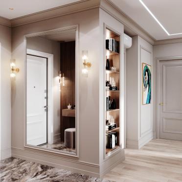 Интерьер прихожей  смотреть на Basicdecor