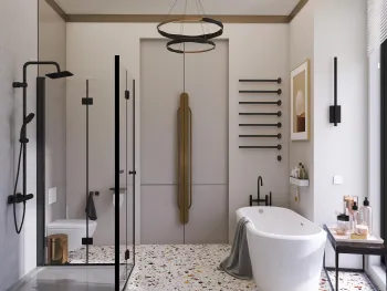 Интерьер ванной  смотреть на Basicdecor