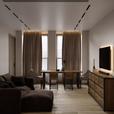 Интерьер гостиной  смотреть на Basicdecor
