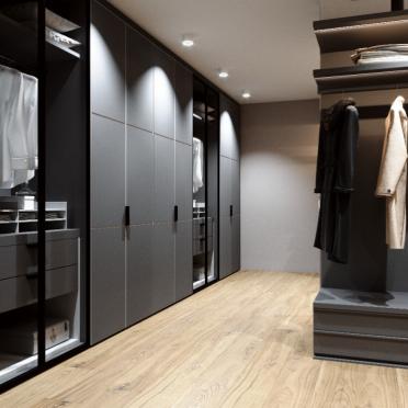 Интерьер гардеробной в неоклассике смотреть на Basicdecor