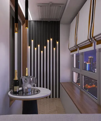 Интерьер балкона  смотреть на Basicdecor