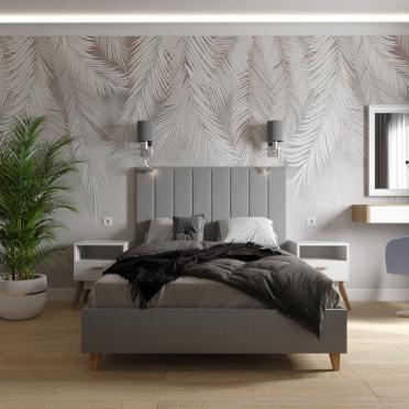 Интерьер спальни в скандинавском стиле смотреть на Basicdecor