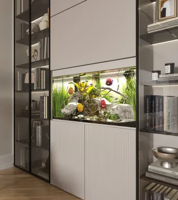 Интерьер гостиной  смотреть на Basicdecor