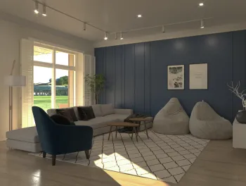 Интерьер гостиной  смотреть на Basicdecor