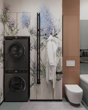 Интерьер ванной  смотреть на Basicdecor