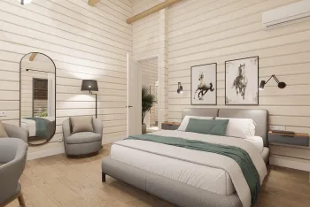 Интерьер спальни  смотреть на Basicdecor