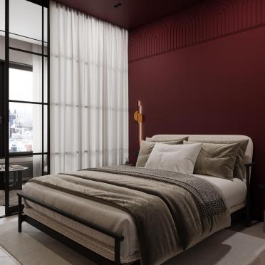 Интерьер спальни  смотреть на Basicdecor