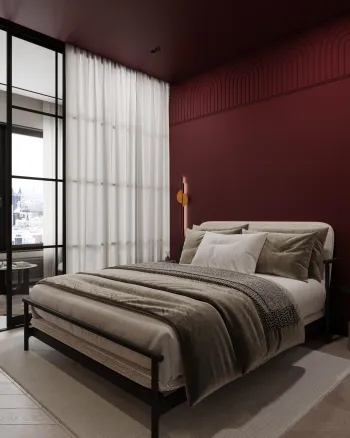 Интерьер спальни  смотреть на Basicdecor
