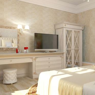 Интерьер спальни в классическом стиле и в стиле кантри смотреть на Basicdecor