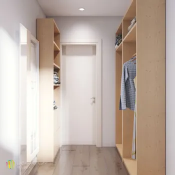 Интерьер гардеробной в современном стиле смотреть на Basicdecor