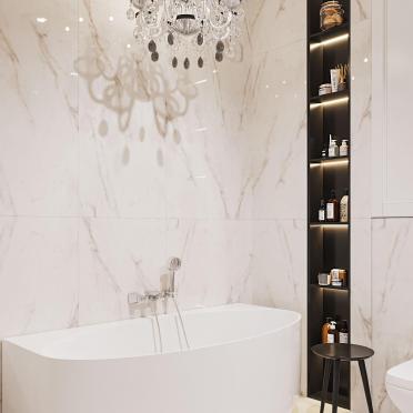 Интерьер ванной  смотреть на Basicdecor