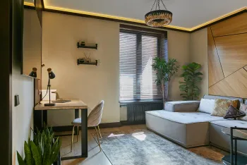 Интерьер гостиной  смотреть на Basicdecor