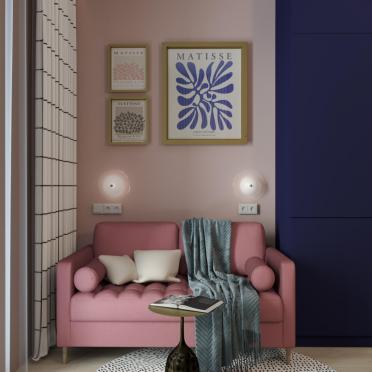 Интерьер гостиной  смотреть на Basicdecor