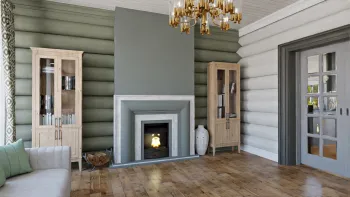 Интерьер гостиной  смотреть на Basicdecor