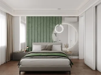 Интерьер спальни  смотреть на Basicdecor