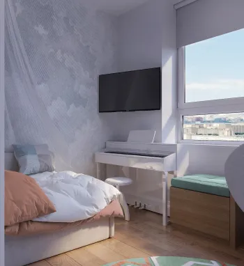 Интерьер спальни  смотреть на Basicdecor