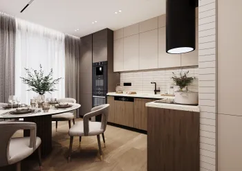 Интерьер кухни в современном стиле смотреть на Basicdecor