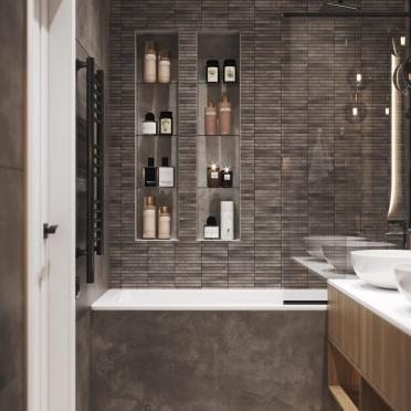 Интерьер ванной  смотреть на Basicdecor