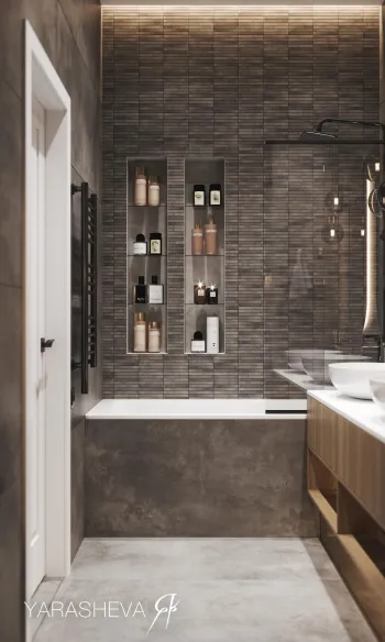 Интерьер ванной  смотреть на Basicdecor