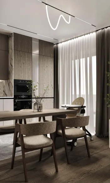 Интерьер кухни  смотреть на Basicdecor
