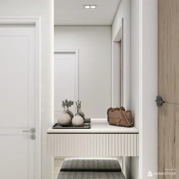 Интерьер прихожей c подсветкой в современном стиле смотреть на Basicdecor