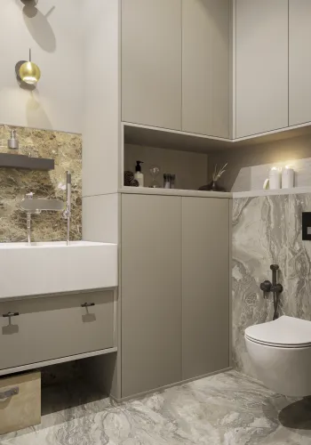 Интерьер ванной  смотреть на Basicdecor