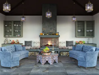 Интерьер гостиной  смотреть на Basicdecor