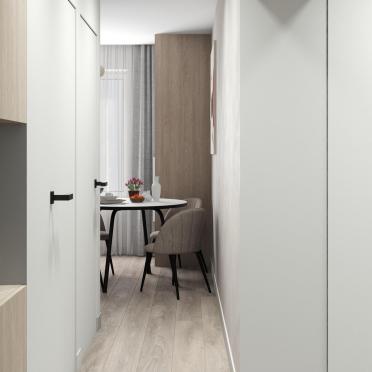 Интерьер кухни с проходной  смотреть на Basicdecor