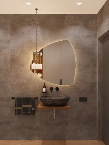 Интерьер ванной  смотреть на Basicdecor