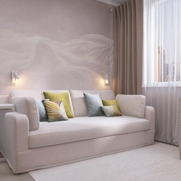 Интерьер гостиной  смотреть на Basicdecor