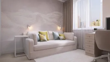 Интерьер гостиной  смотреть на Basicdecor