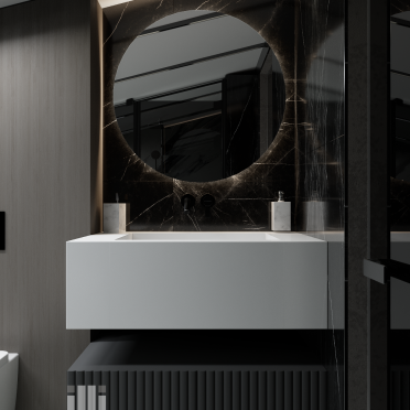 Интерьер ванной  смотреть на Basicdecor