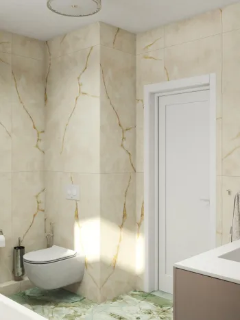 Интерьер ванной  смотреть на Basicdecor