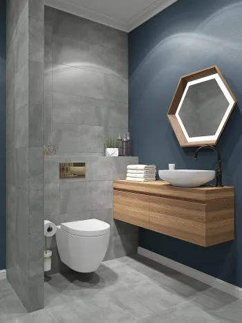 Интерьер ванной  смотреть на Basicdecor