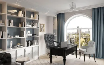 Интерьер кабинета  смотреть на Basicdecor