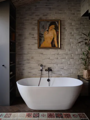 Интерьер ванной  смотреть на Basicdecor