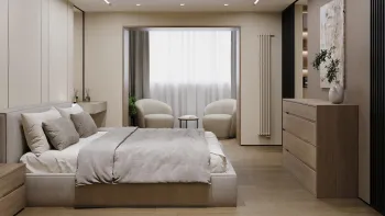 Интерьер спальни  смотреть на Basicdecor