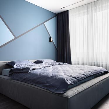 Интерьер спальни cветильниками над кроватью  смотреть на Basicdecor