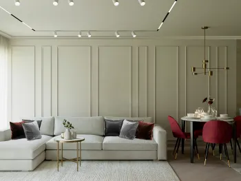 Интерьер гостиной в современном стиле смотреть на Basicdecor