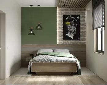 Интерьер спальни  смотреть на Basicdecor