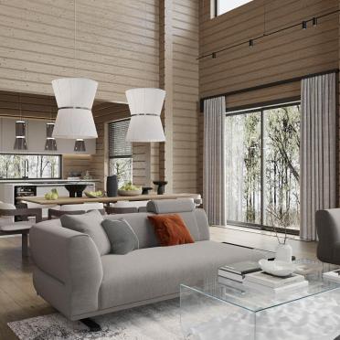 Интерьер гостиной  смотреть на Basicdecor