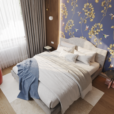 Интерьер спальни  смотреть на Basicdecor