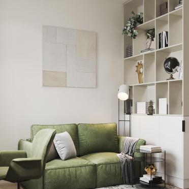 Интерьер гостиной  смотреть на Basicdecor