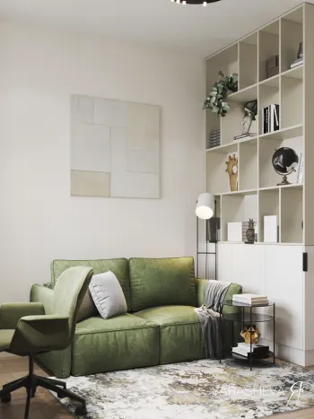 Интерьер гостиной  смотреть на Basicdecor