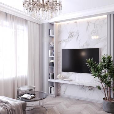 Интерьер гостиной  смотреть на Basicdecor