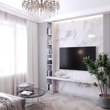 Интерьер гостиной  смотреть на Basicdecor