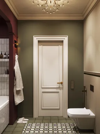 Интерьер ванной  смотреть на Basicdecor