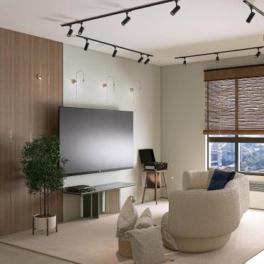 Интерьер гостиной  смотреть на Basicdecor